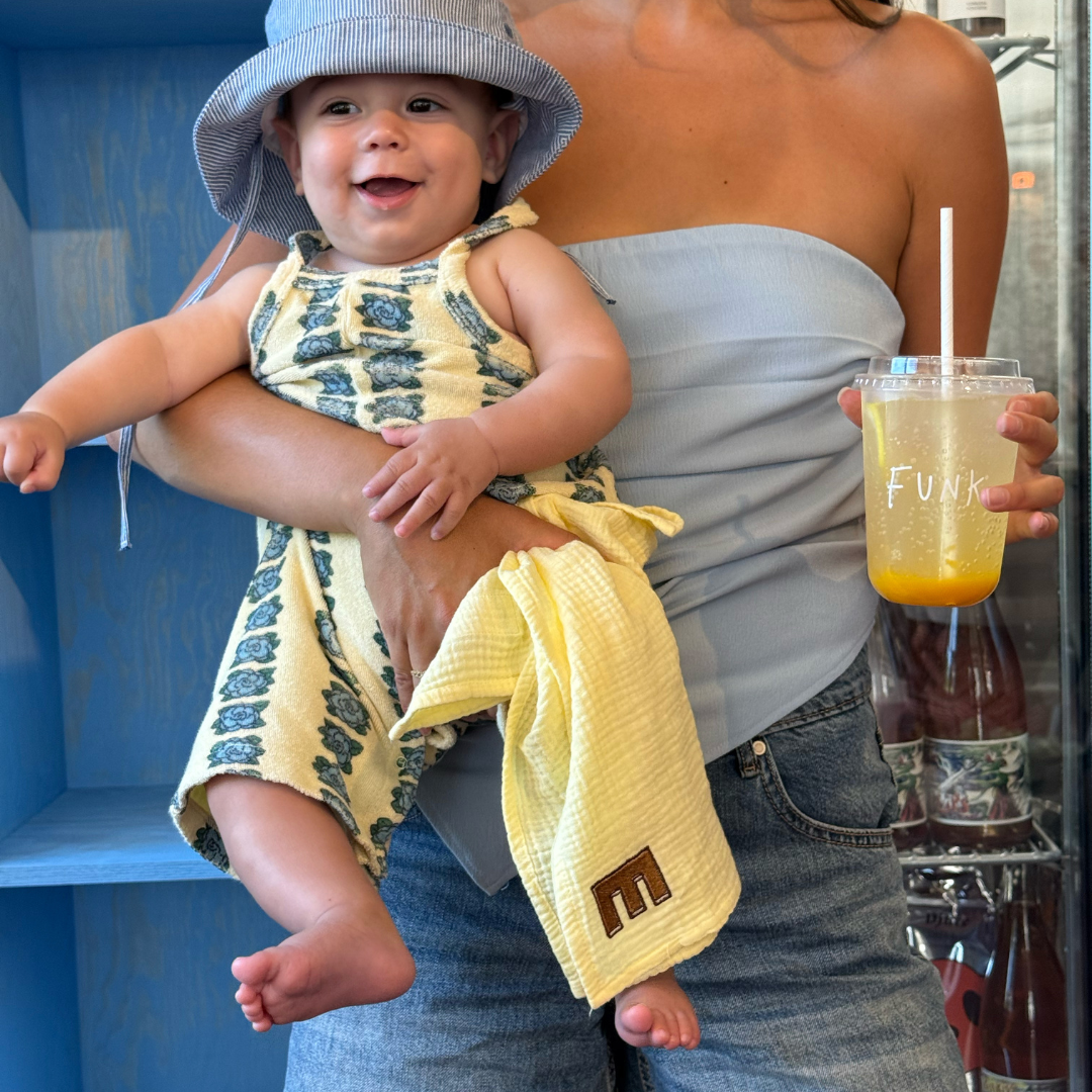 Hydrofiele doek PETIT | Butter Yellow