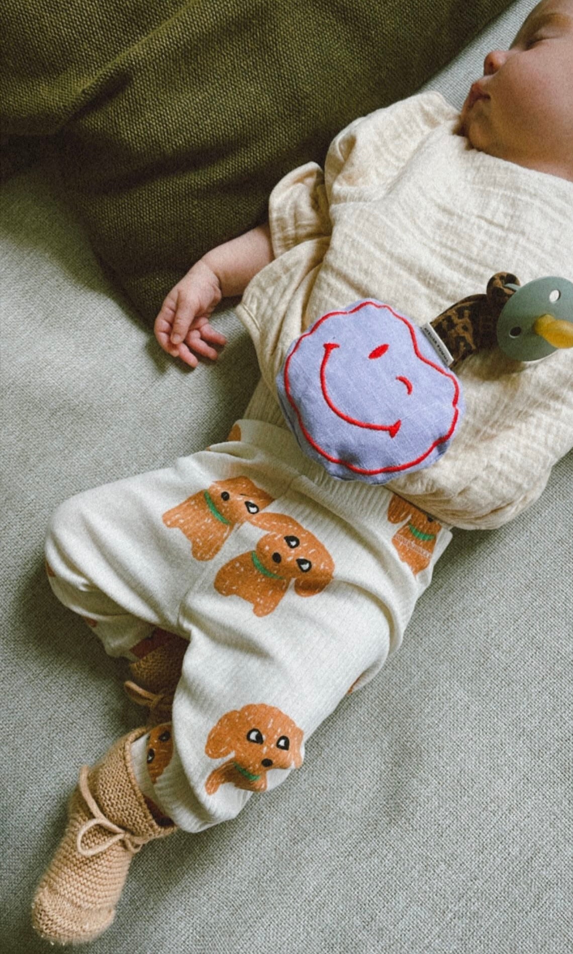 PACIFIER CLOTH POMME | LI-LA LEOPARD