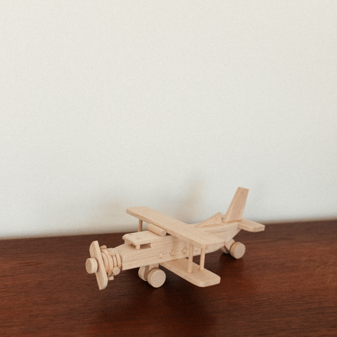 WOODEN TOY | PROPELLOR PLANE