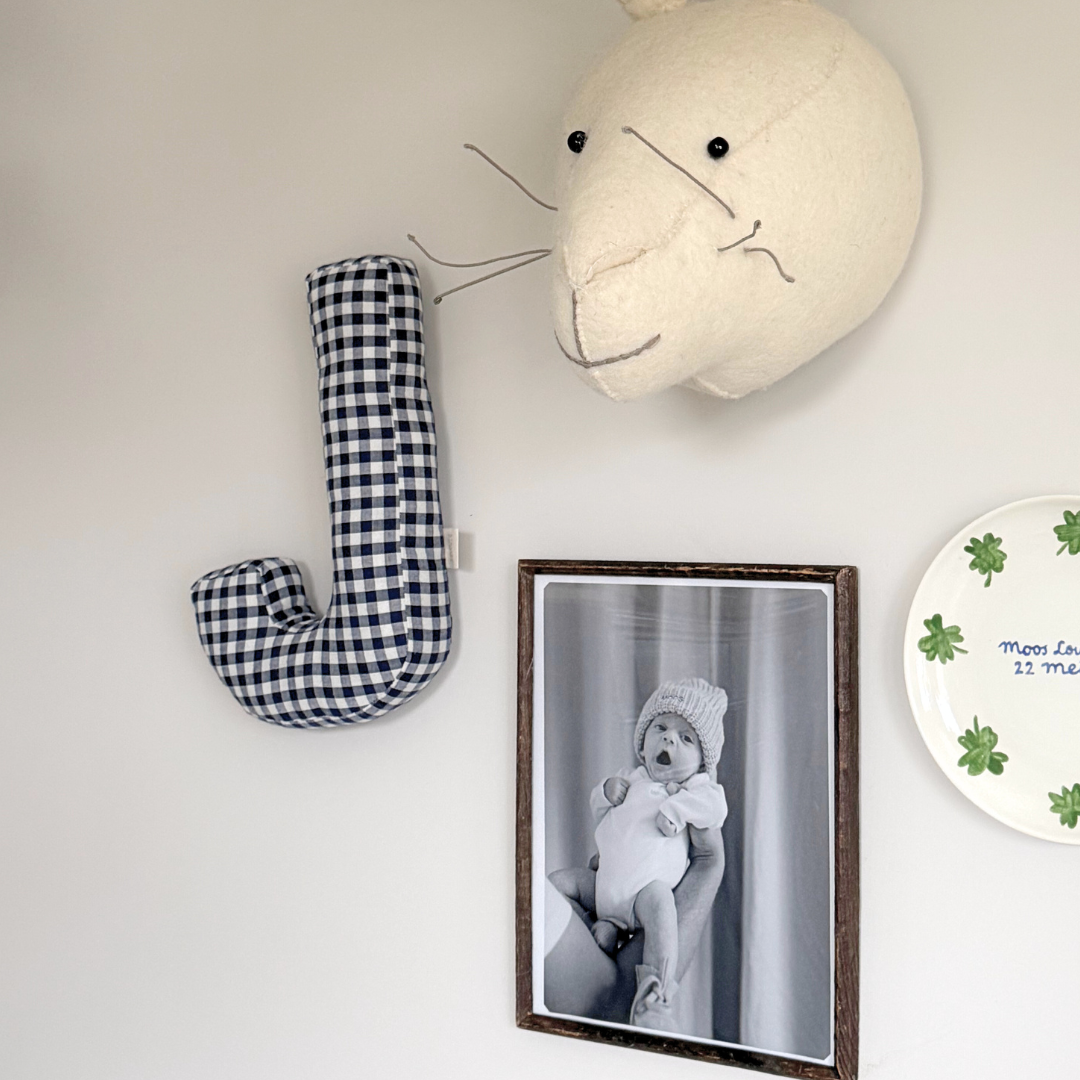 HUGE CHECKED BUCHSTABE | MISTER MARINE