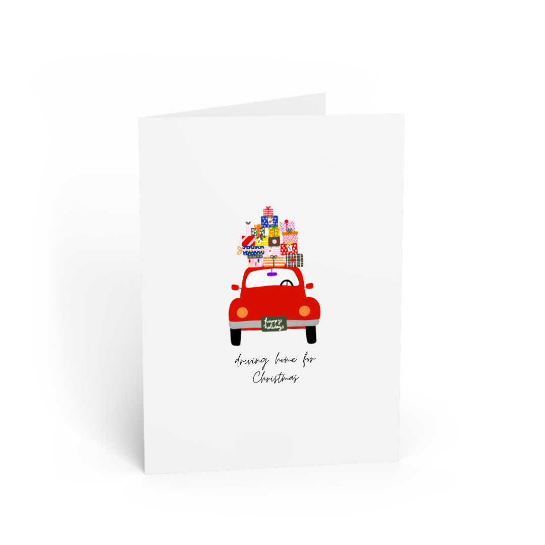 POSTCARD | DRIVING HOME FOR CHRISTMAS