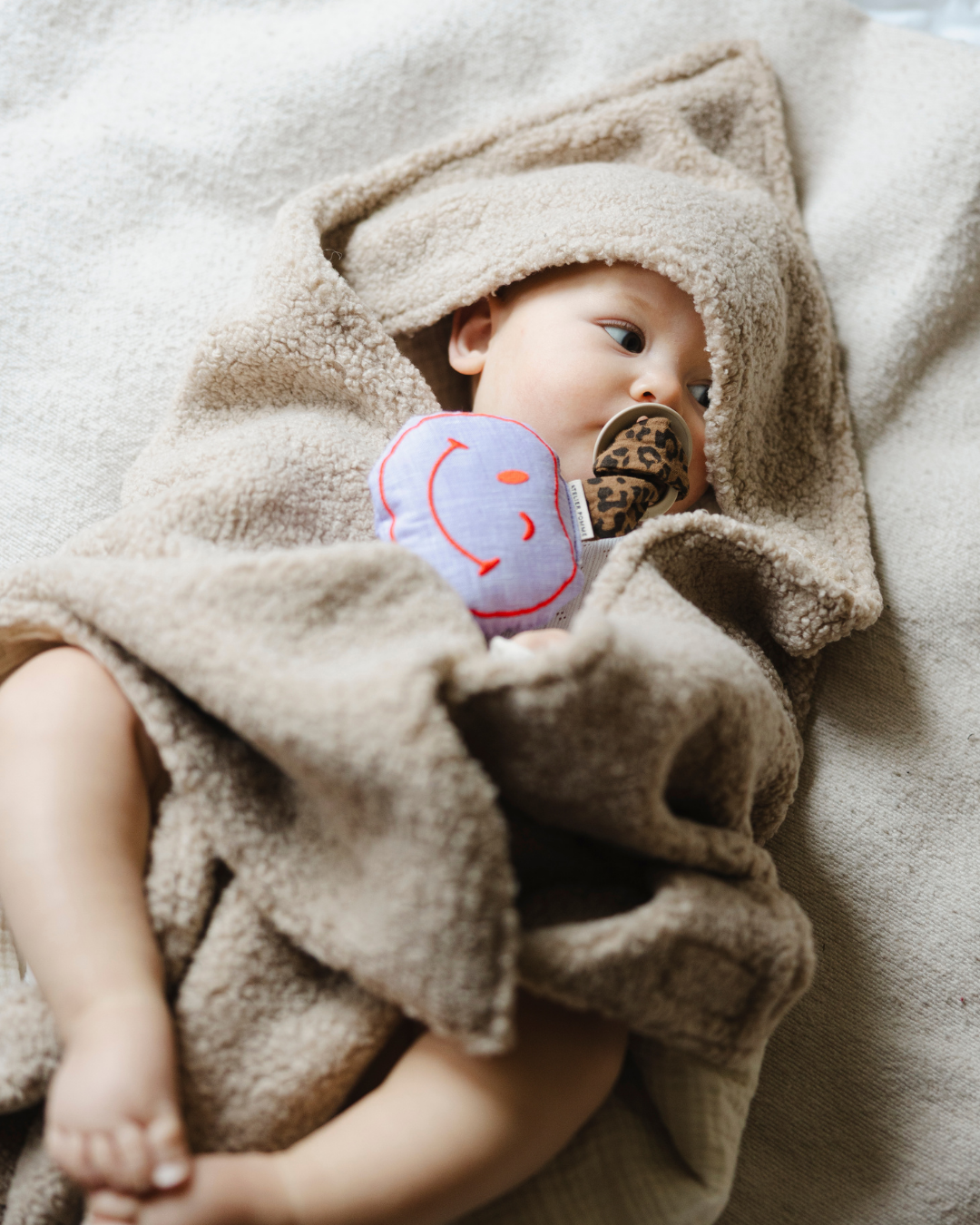 PACIFIER CLOTH POMME | LI-LA LEOPARD