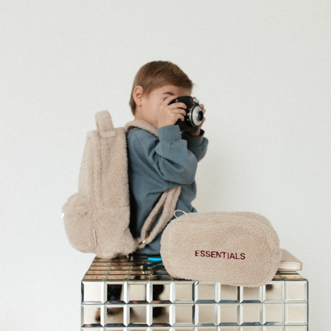 Een gepersonaliseerde teddy rugzak