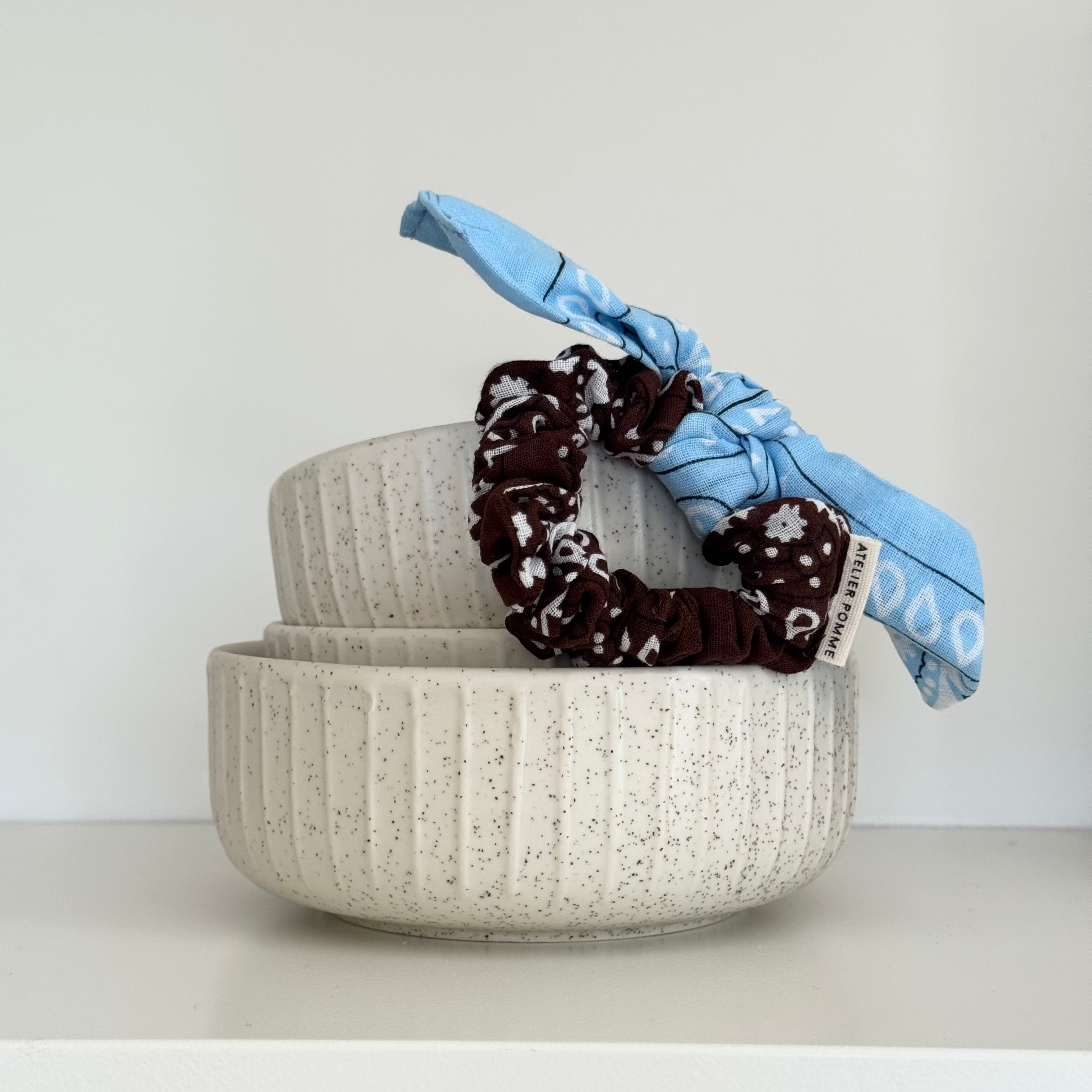 Een bandana scrunchie