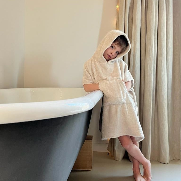 Bubbly poncho bonjour beige