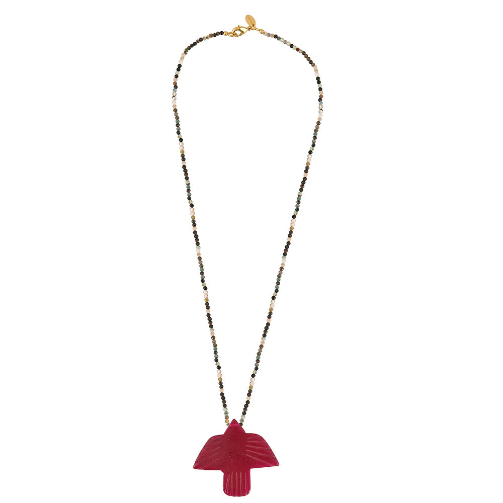 RUBY BIRD | NECKLACE