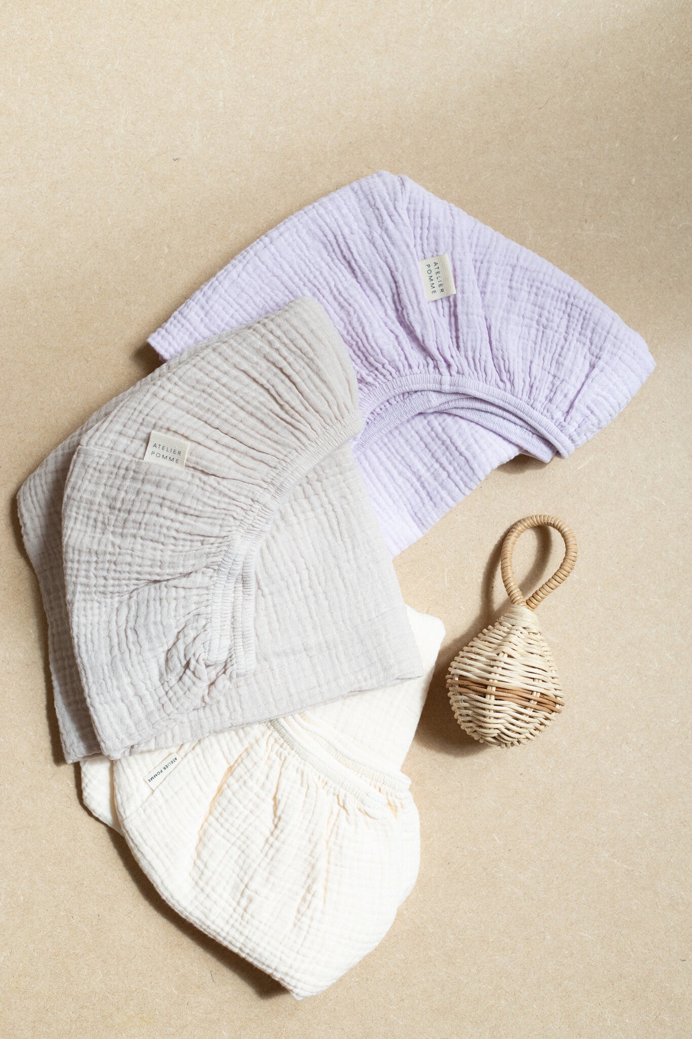 Fitted sheet crib lucky lila