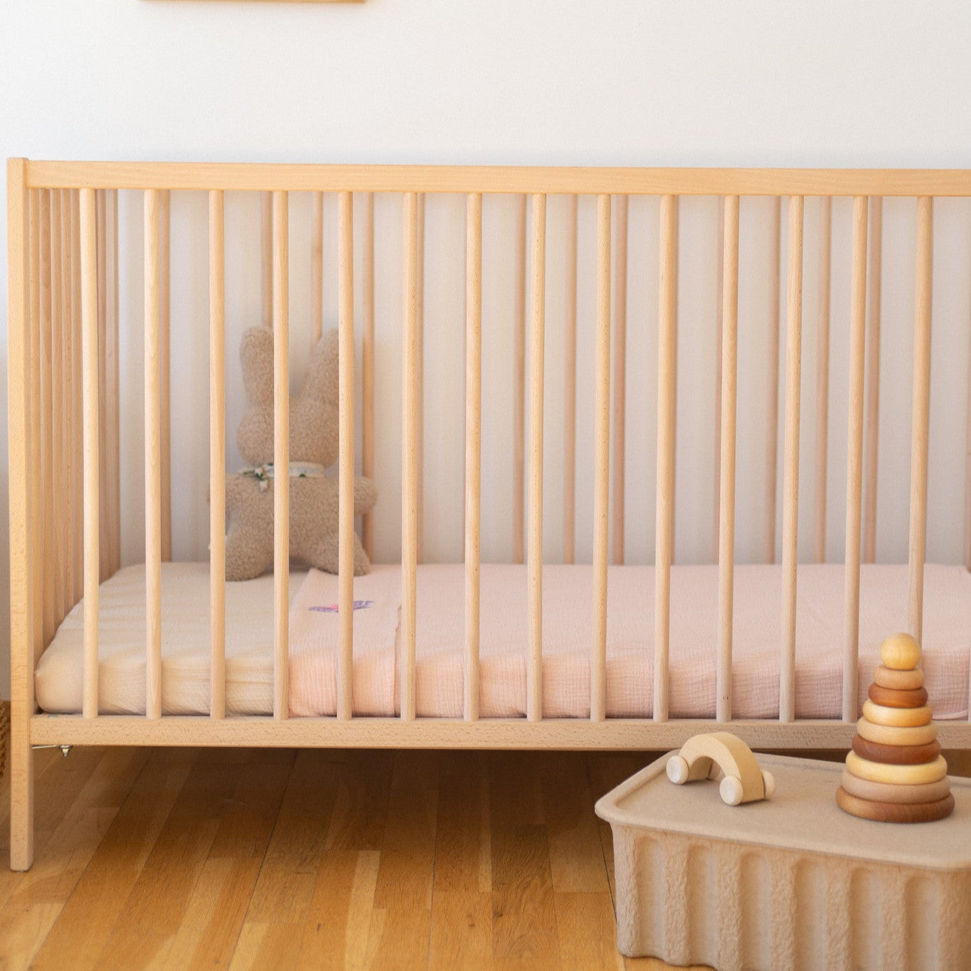 Flat sheet cot pinky promise