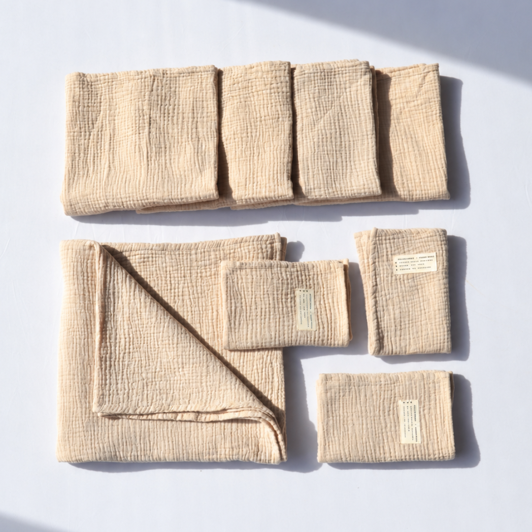 Eerste Baby Bibs & Burbs Set