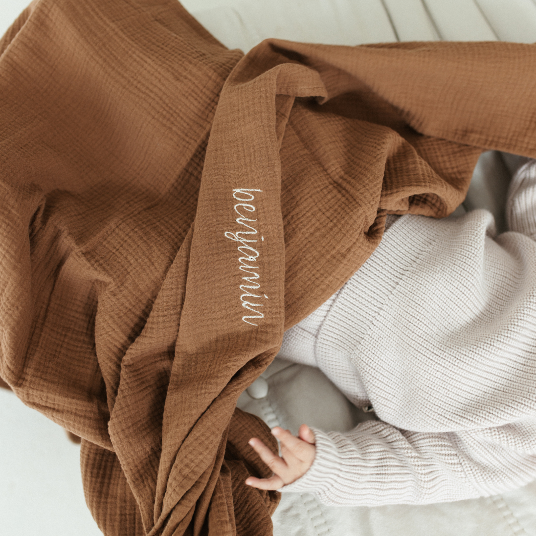 Giant swaddle better brownie