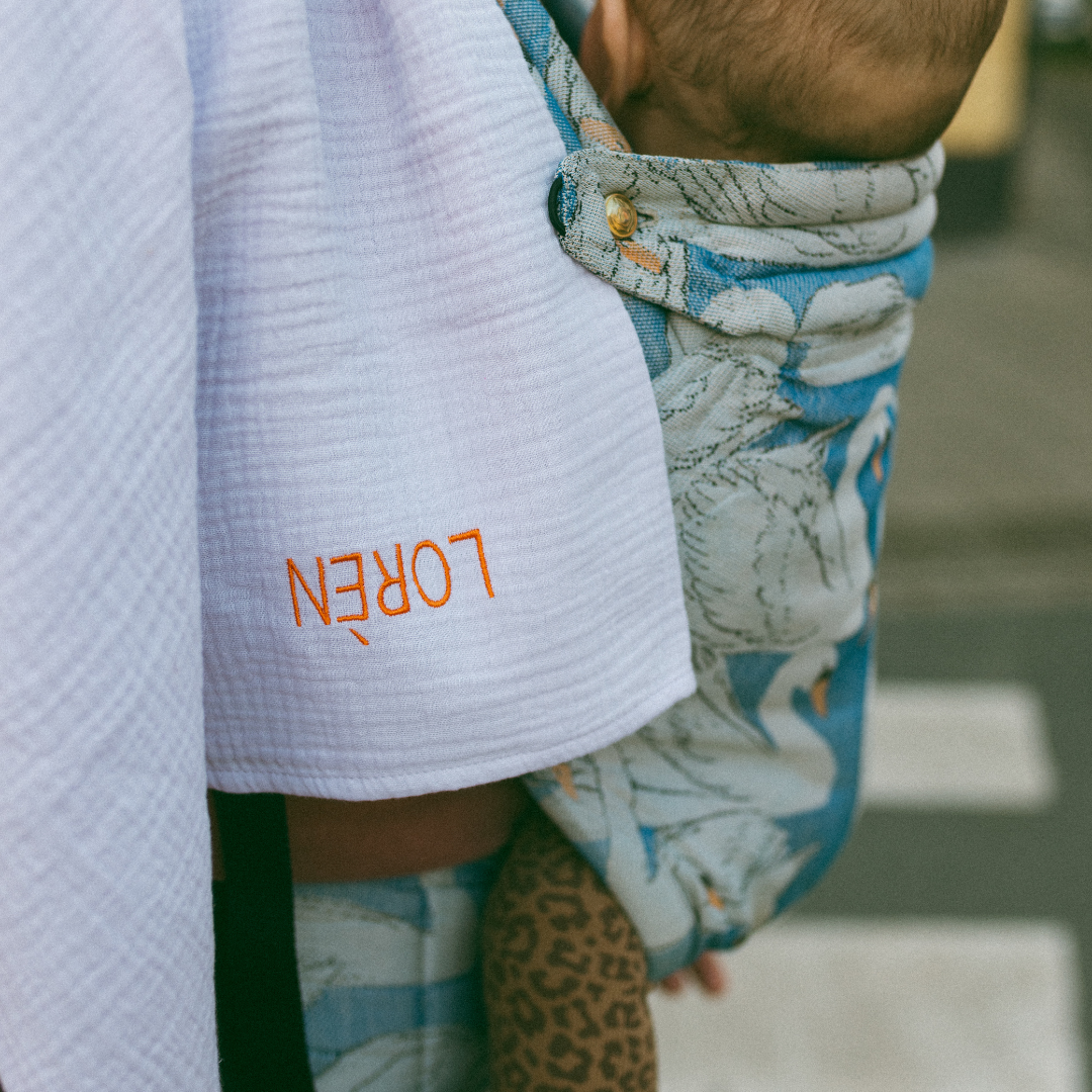 Huge towel lucky lila