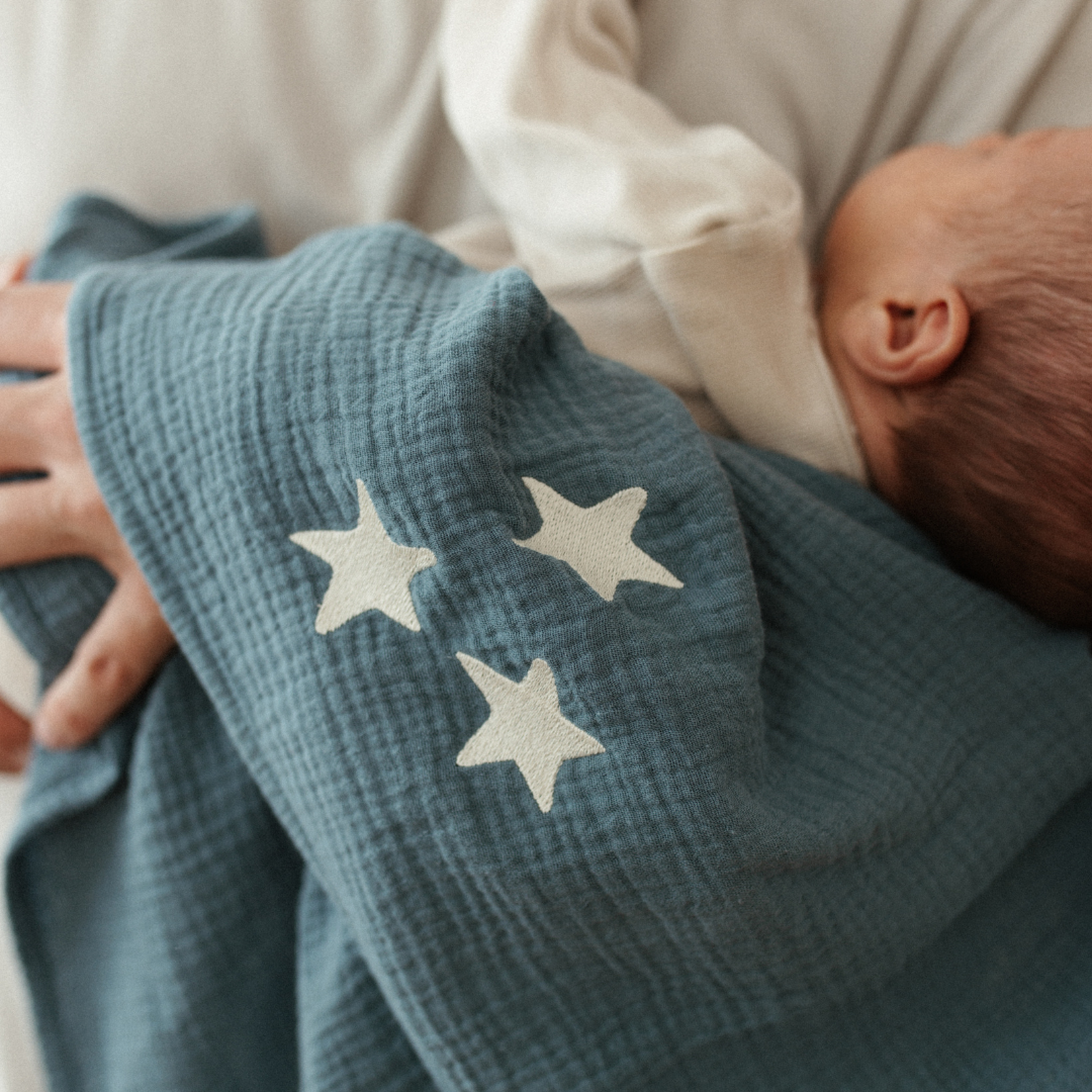 Huge towel misty blue