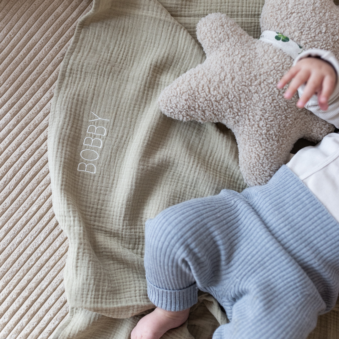 Huge towel morning moss