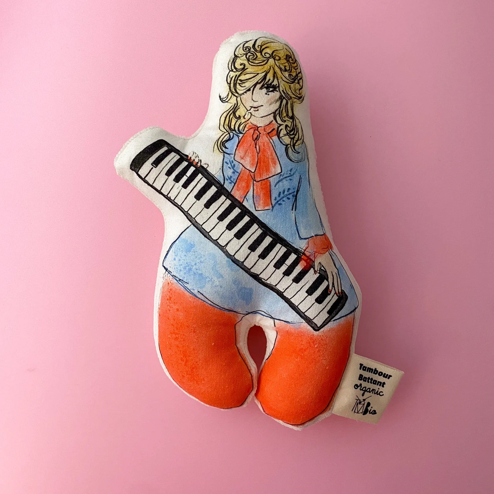 Een rammelaar van duurzaam materiaal