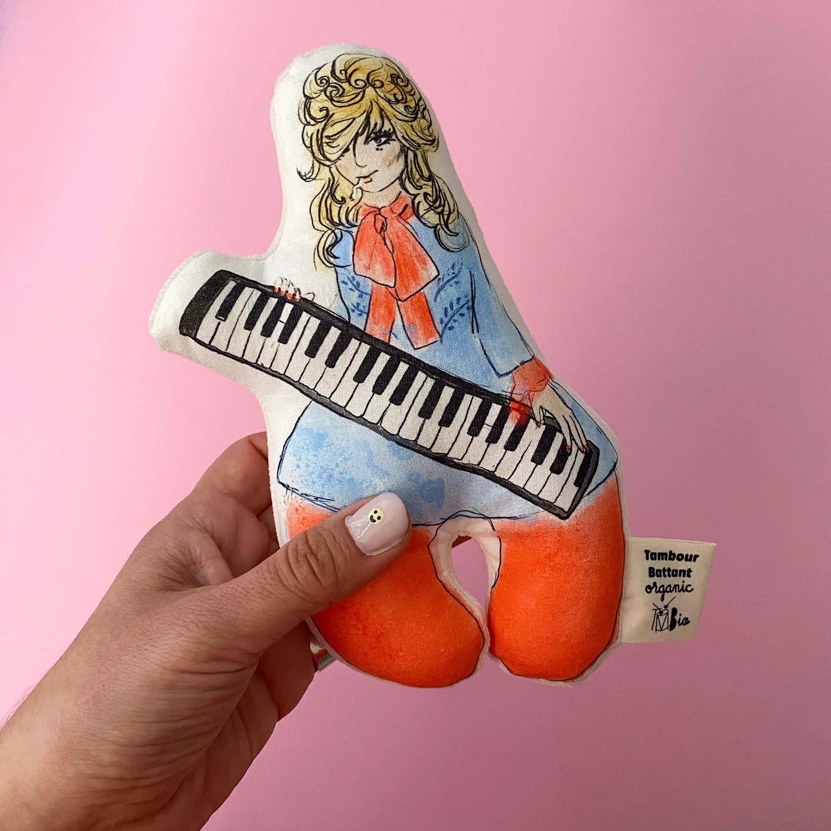 Een rammelaar van duurzaam materiaal