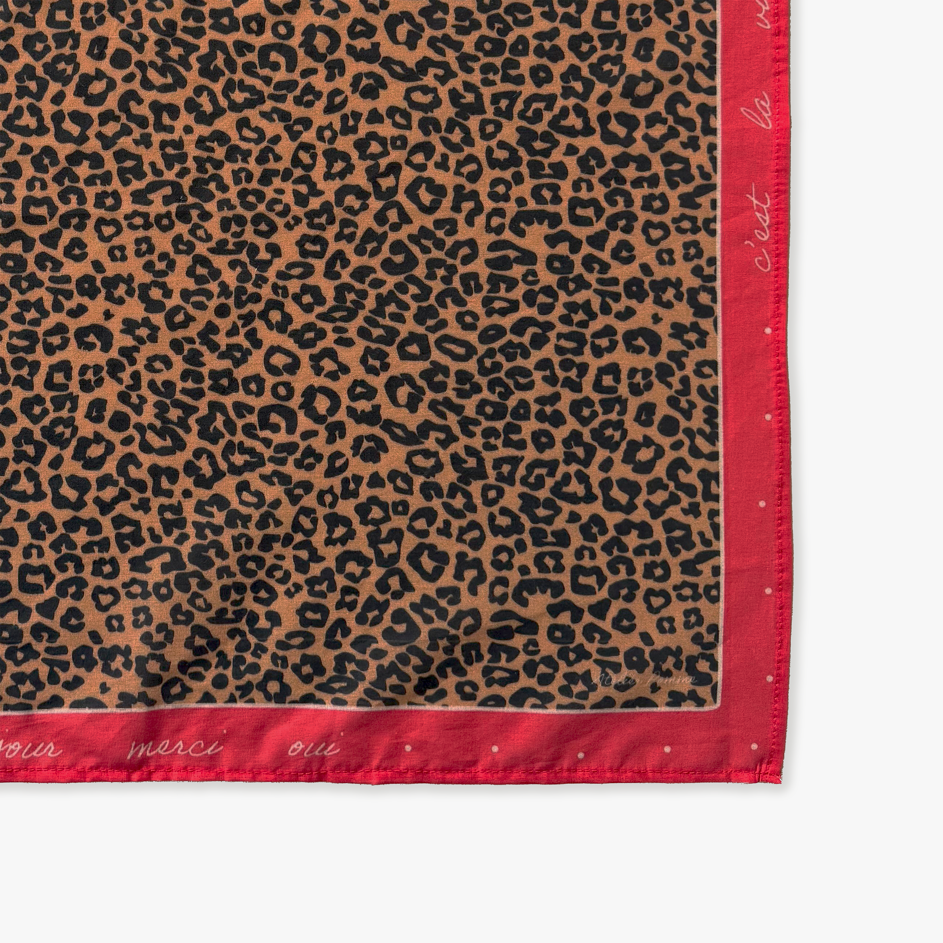 LEOPARD SCARF