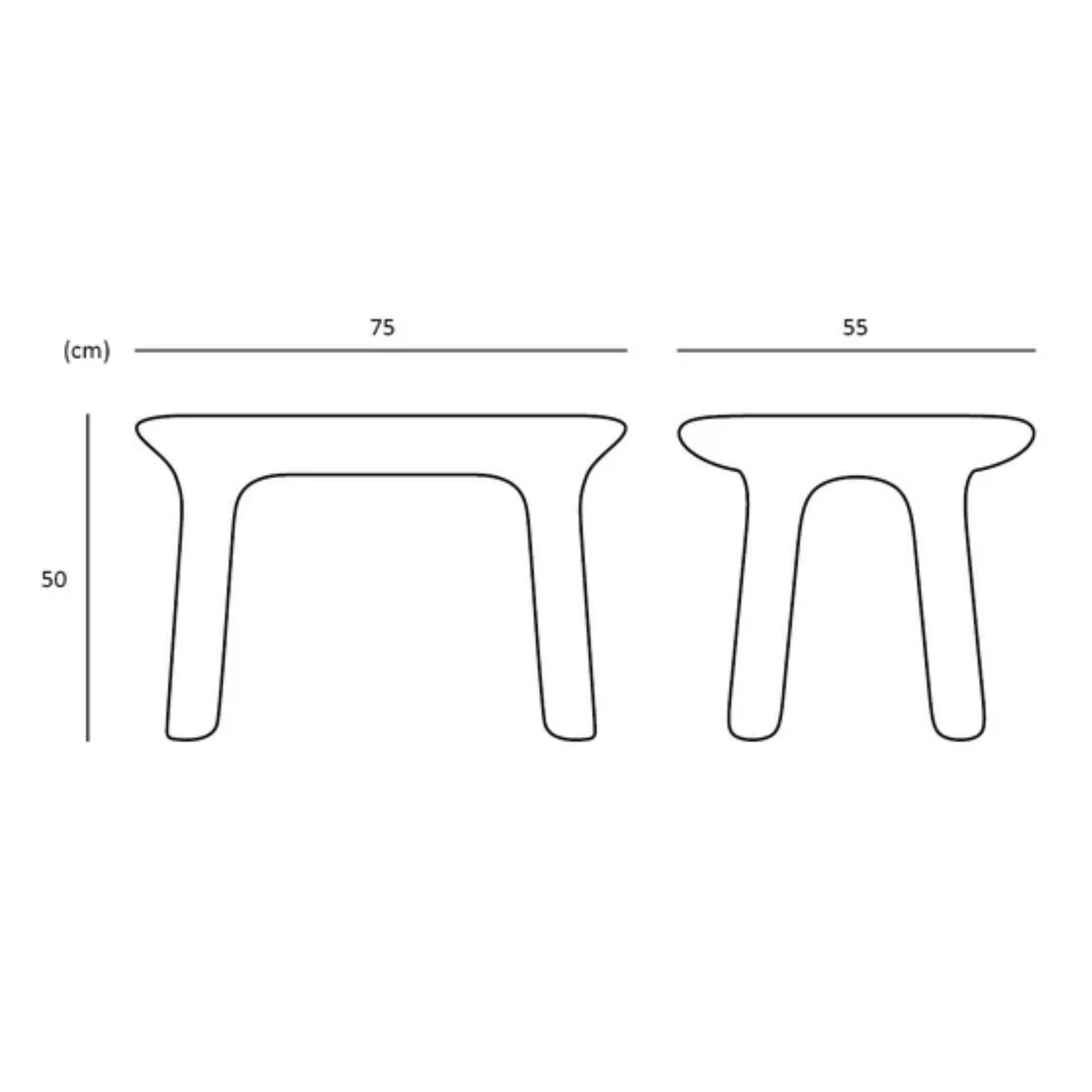 De afmetingen van de kindertafel
