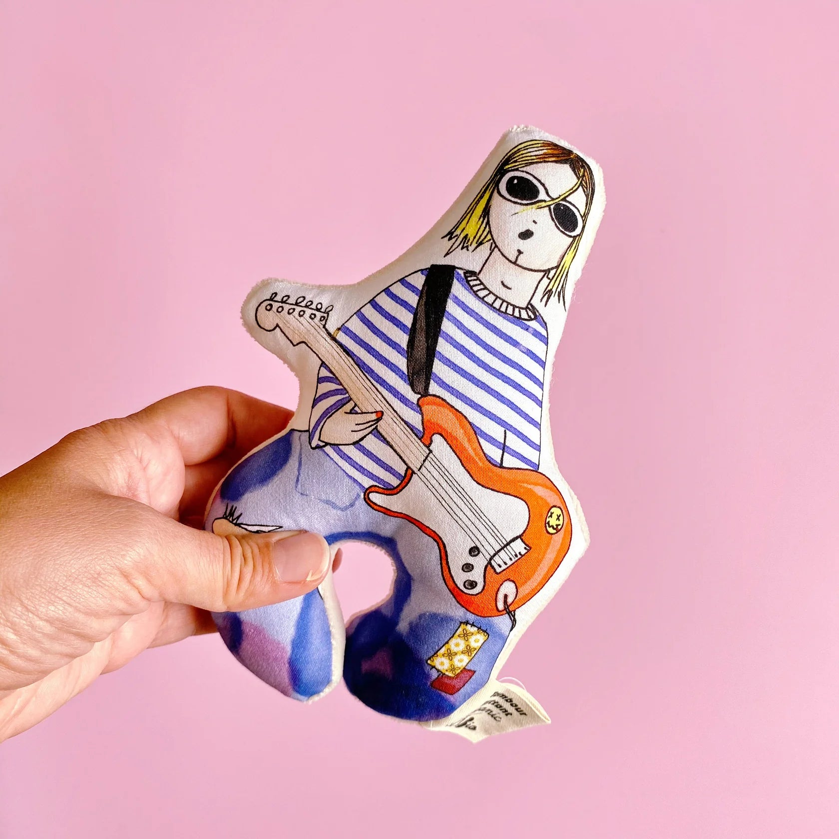 Een rammelaar van duurzaam materiaal