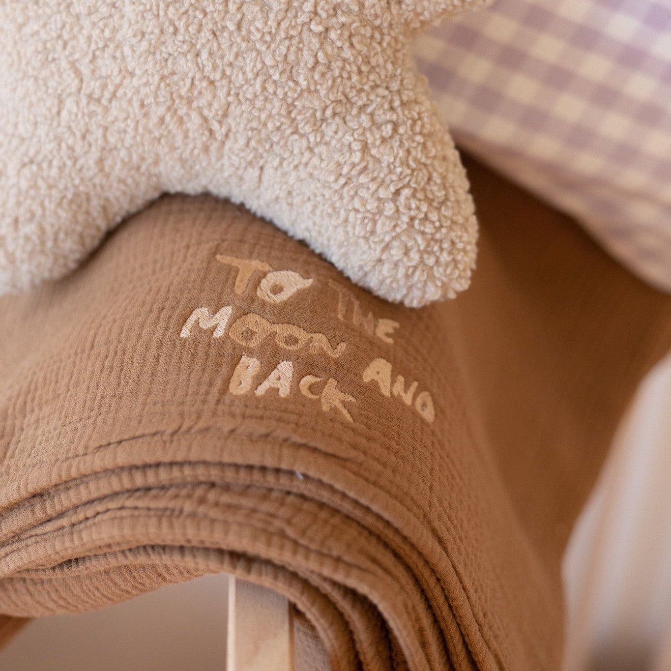 bruin deken voor baby&