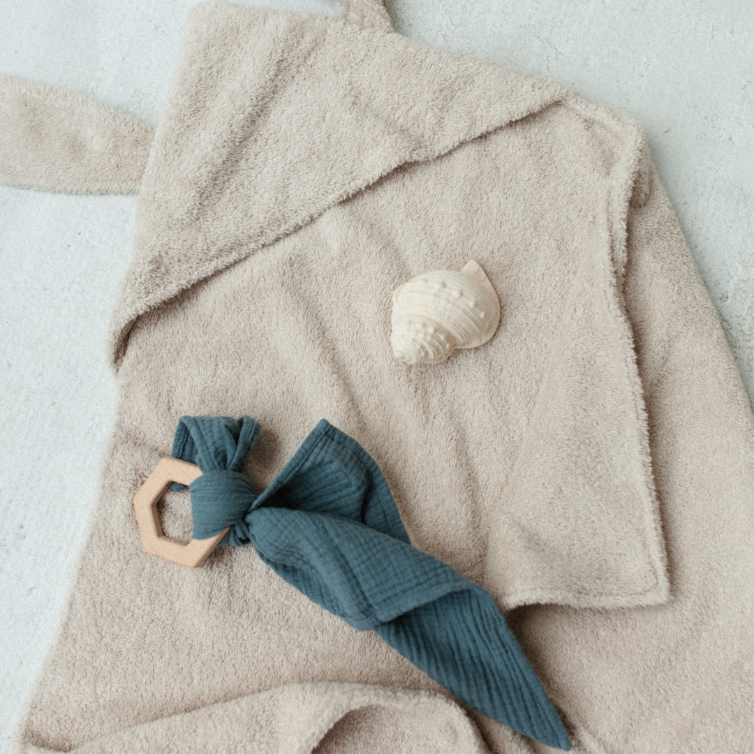 Petit towel misty blue