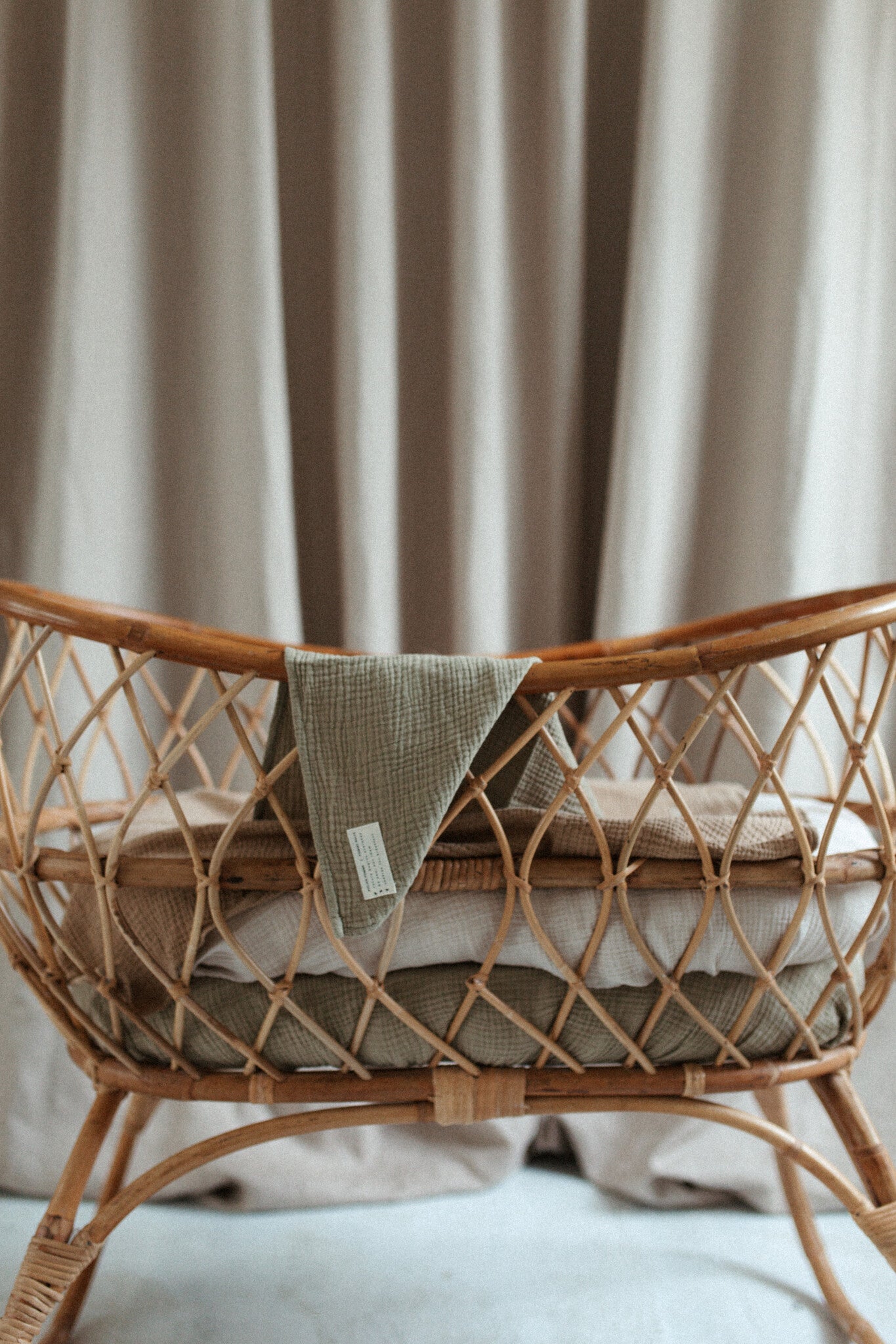 Petit towel morning moss