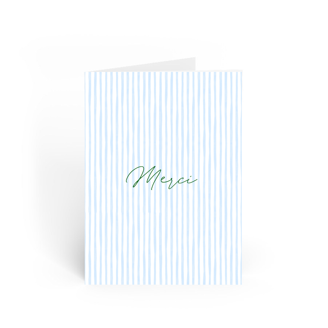 Een bedank wenskaart