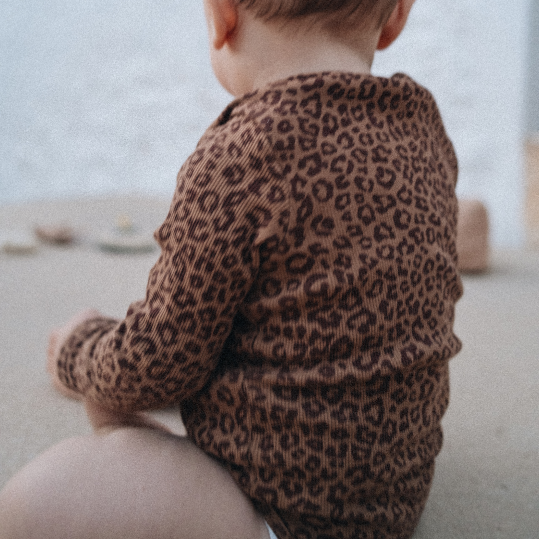 Romper leopard