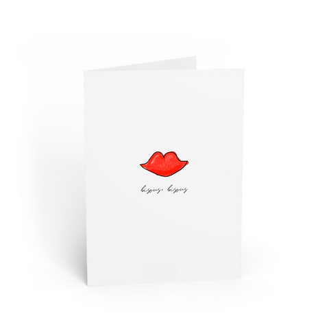 WENSKAART | BISOUS, BISOUS