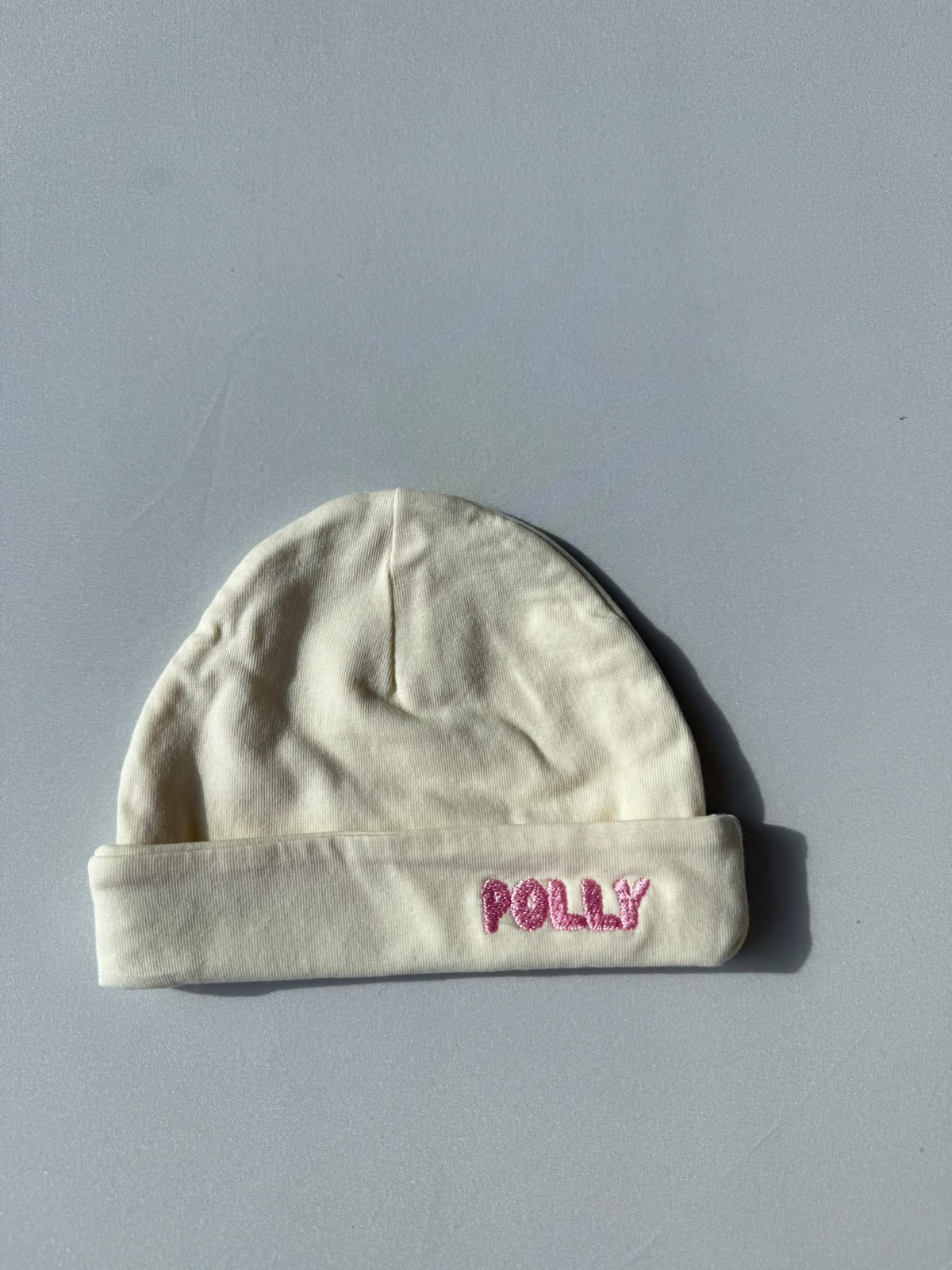 SAMPLE SALE | Tiny Bib Cosy White Polly Newborn
