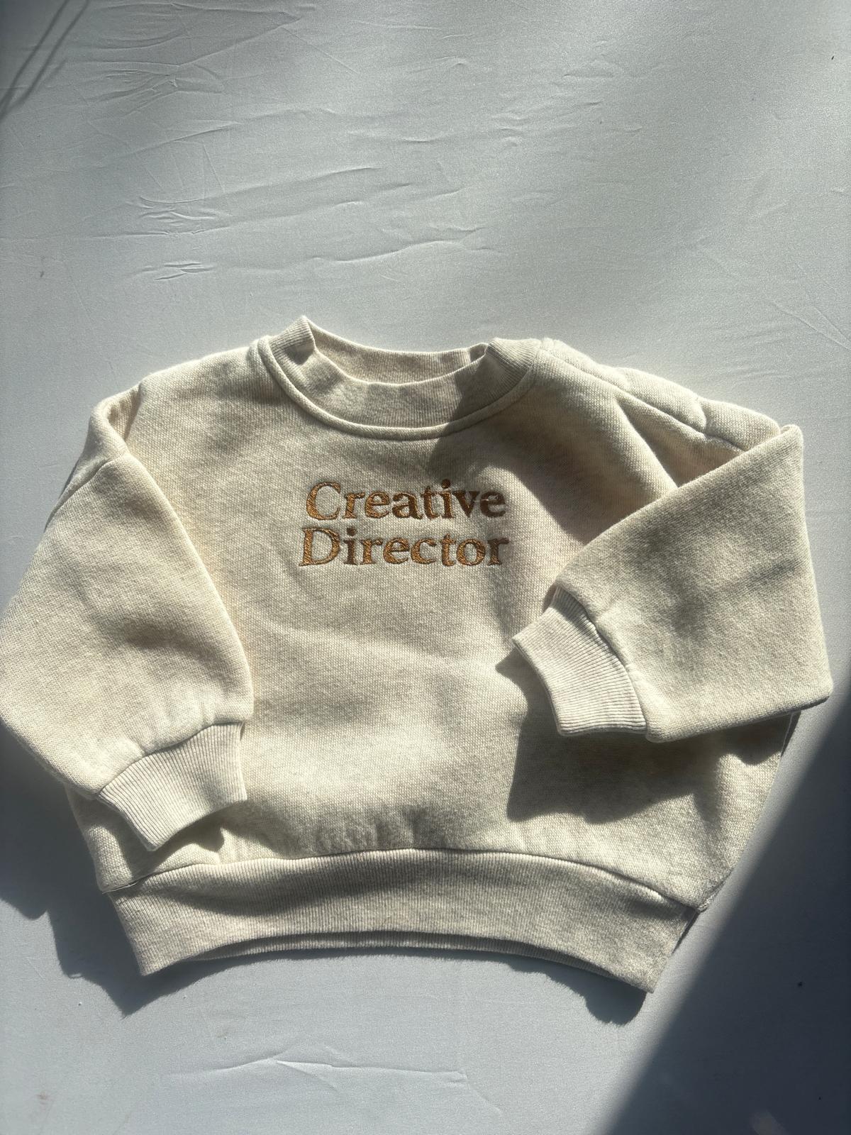 SAMPLE SALE | Sweater Creative Director 6-12 Months