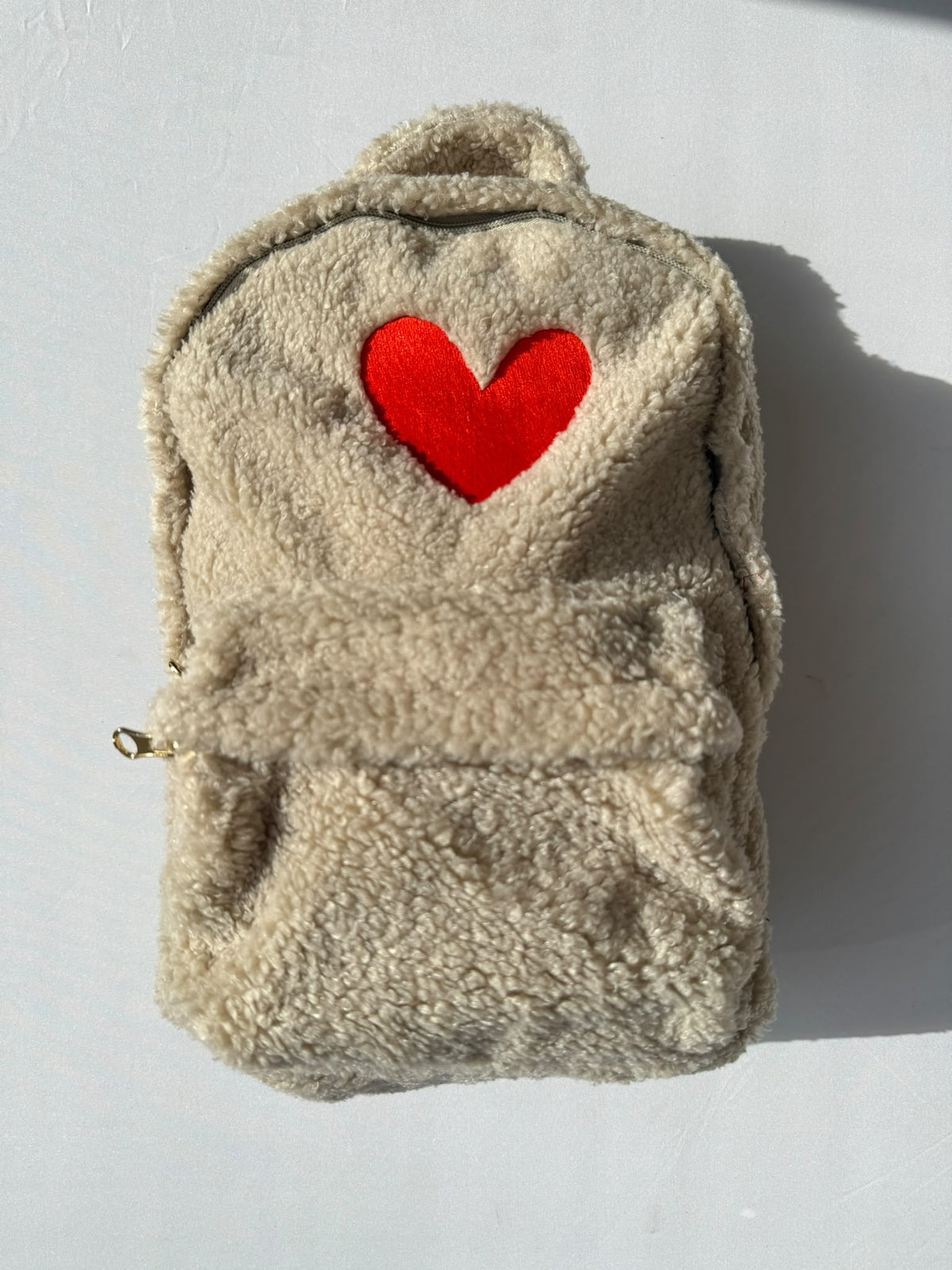 SAMPLE SALE | Teddy Backpack Heart