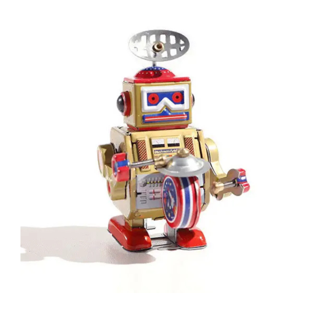 Een speelgoedrobot