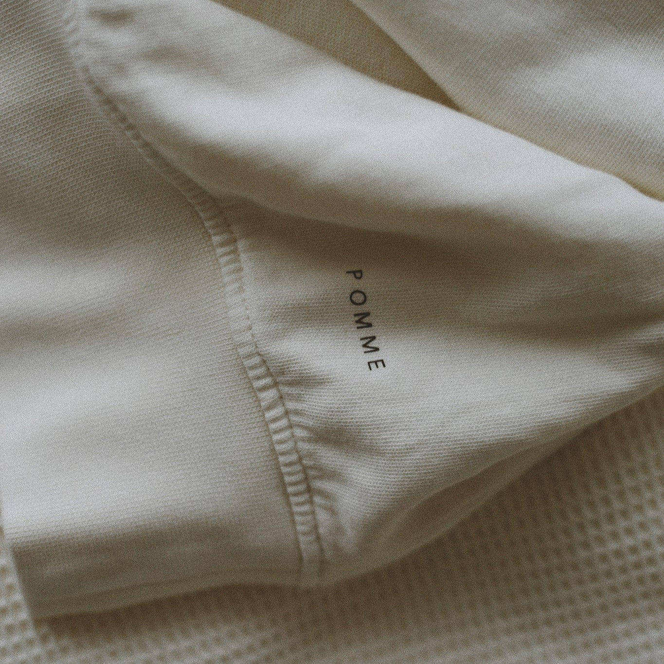 Woman sweater cosy white