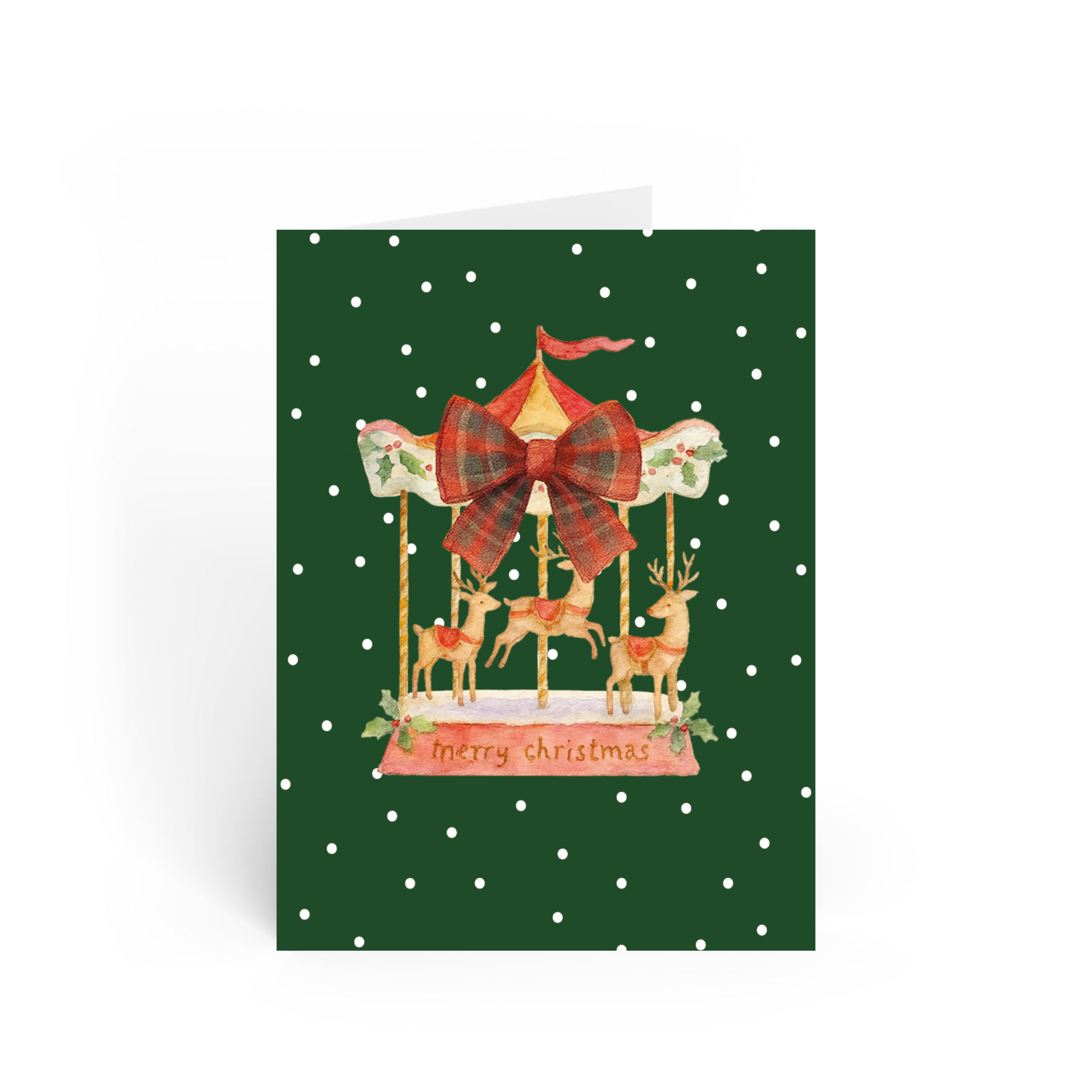 WENSKAART | CHRISTMAS CAROUSEL MAGIC