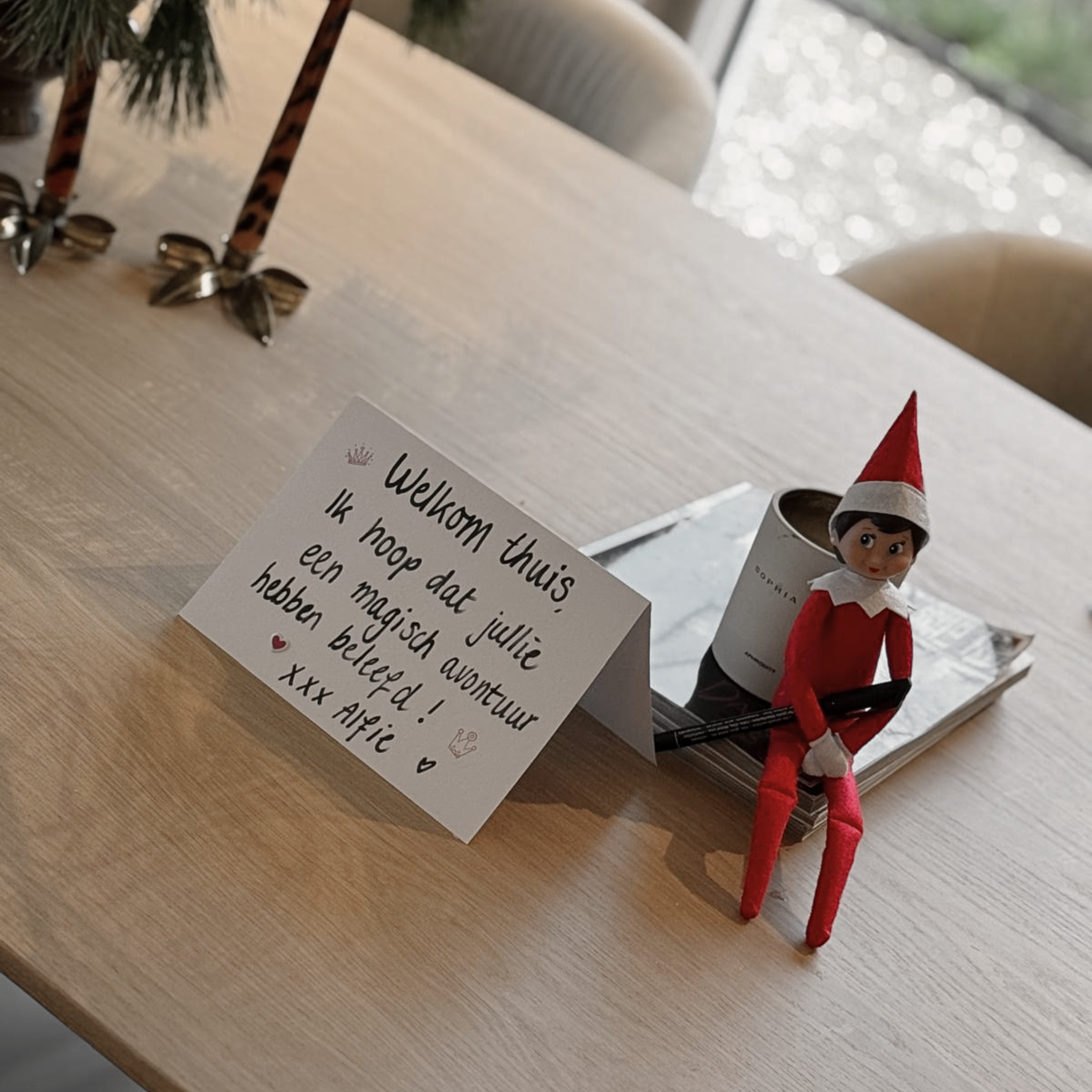 A FAMILY TRADITION | ELF ON TE SHELF