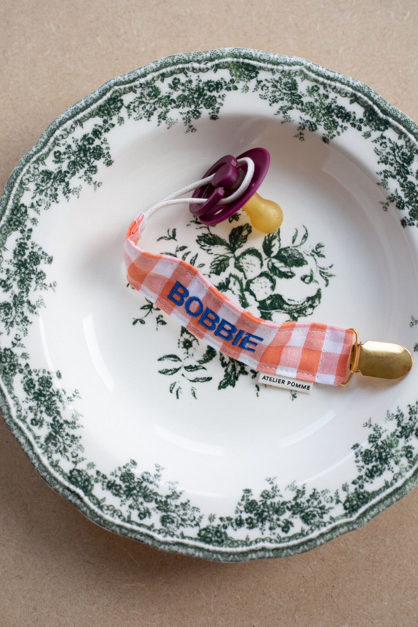 SPEENKOORD CHECKED | OOPSY ORANGE