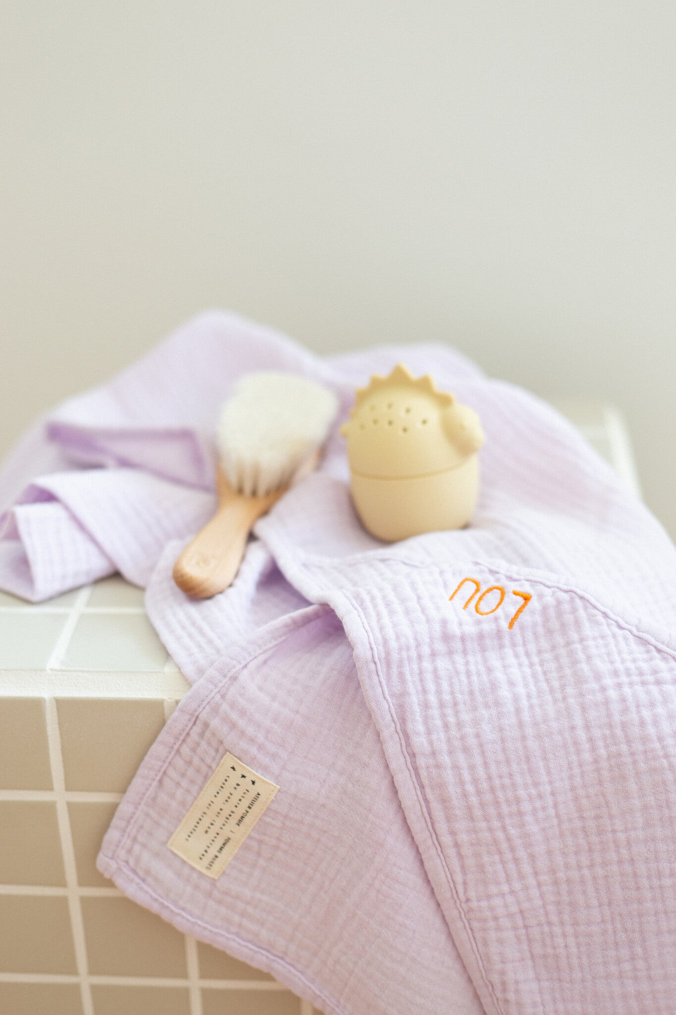 gepersonaliseerde badhanddoek voor baby&