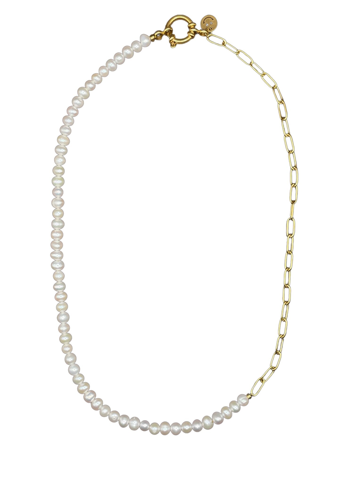 FLINT GOLD NECKLACE