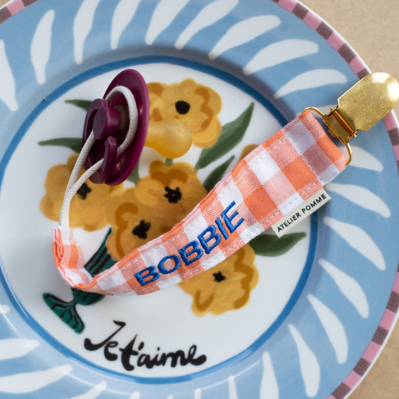 SPEENKOORD CHECKED | OOPSY ORANGE