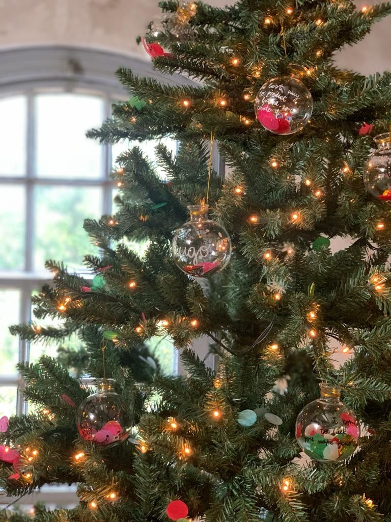 PERSONALIZED X-MAS WISH BALL