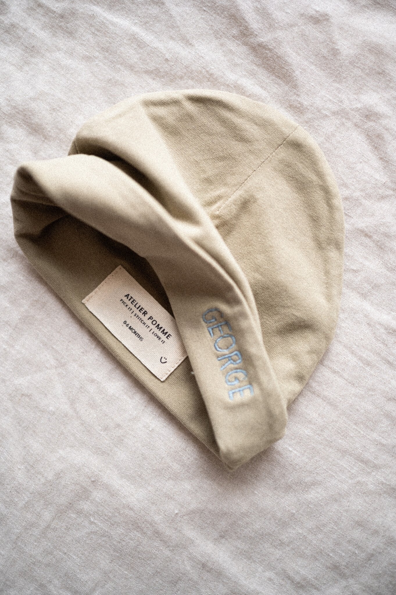 TEENY TINY BEANIE | MORNING MOSS