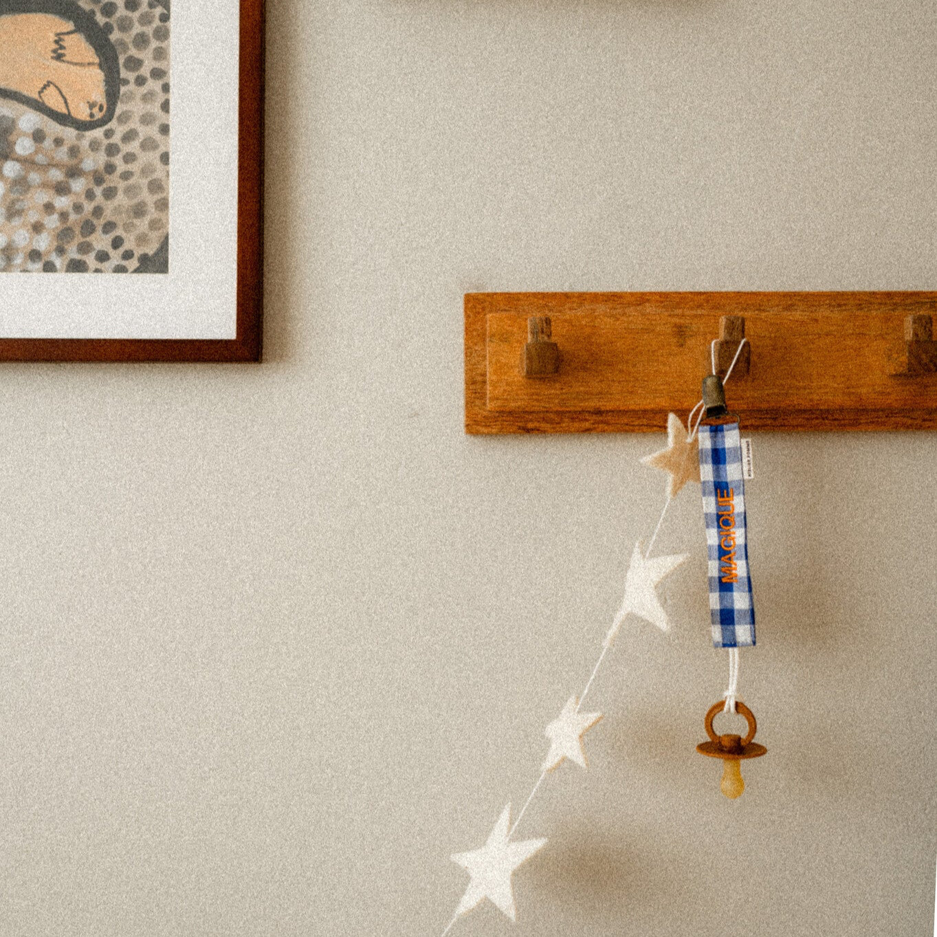 PACIFIER CORD CHECKED IN | BOOGIE BLUE