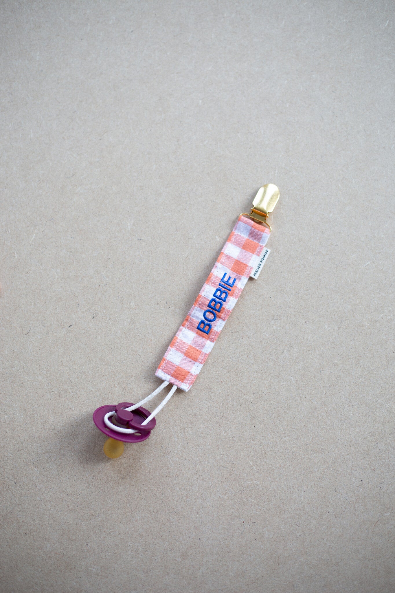 SPEENKOORD CHECKED | OOPSY ORANGE