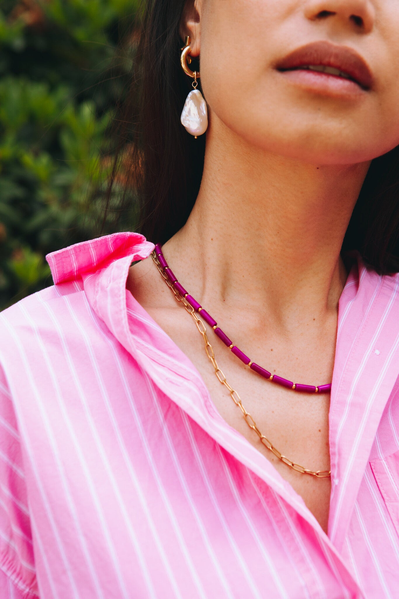 ketting in het goud van Bonnie Studios, van roestvrij staal, waterproof.