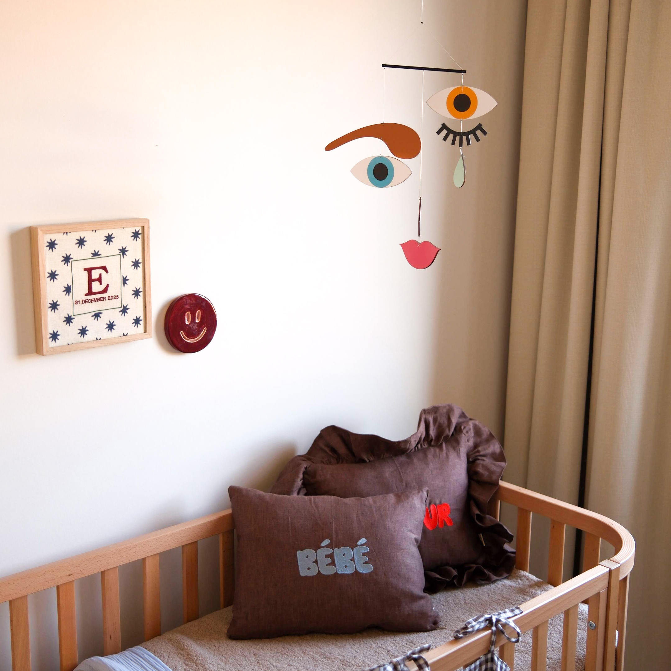 Cushion: Linen | Hot Chocolate
