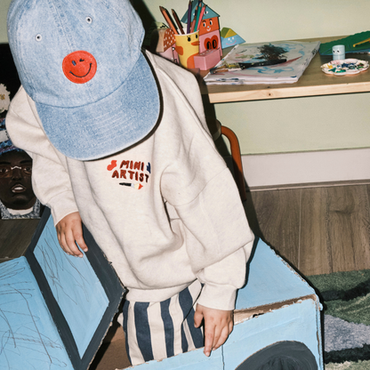 KIDS CAP | LIGHT DENIM