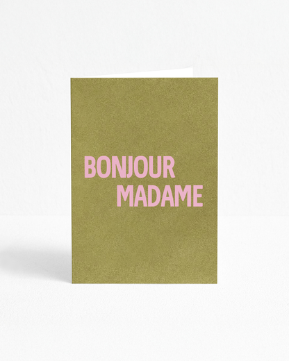 WENSKAART | BONJOUR MADAME