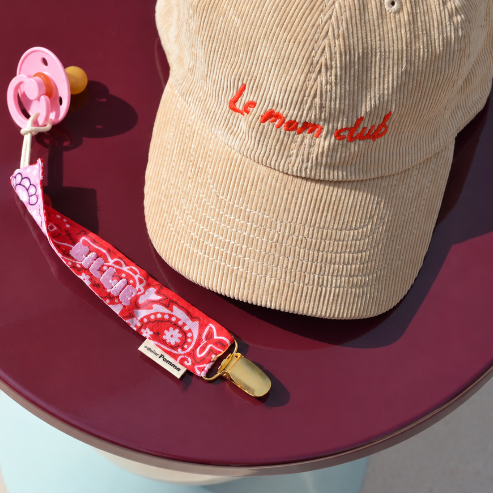 Speenkoord | Bandana Ruby Red