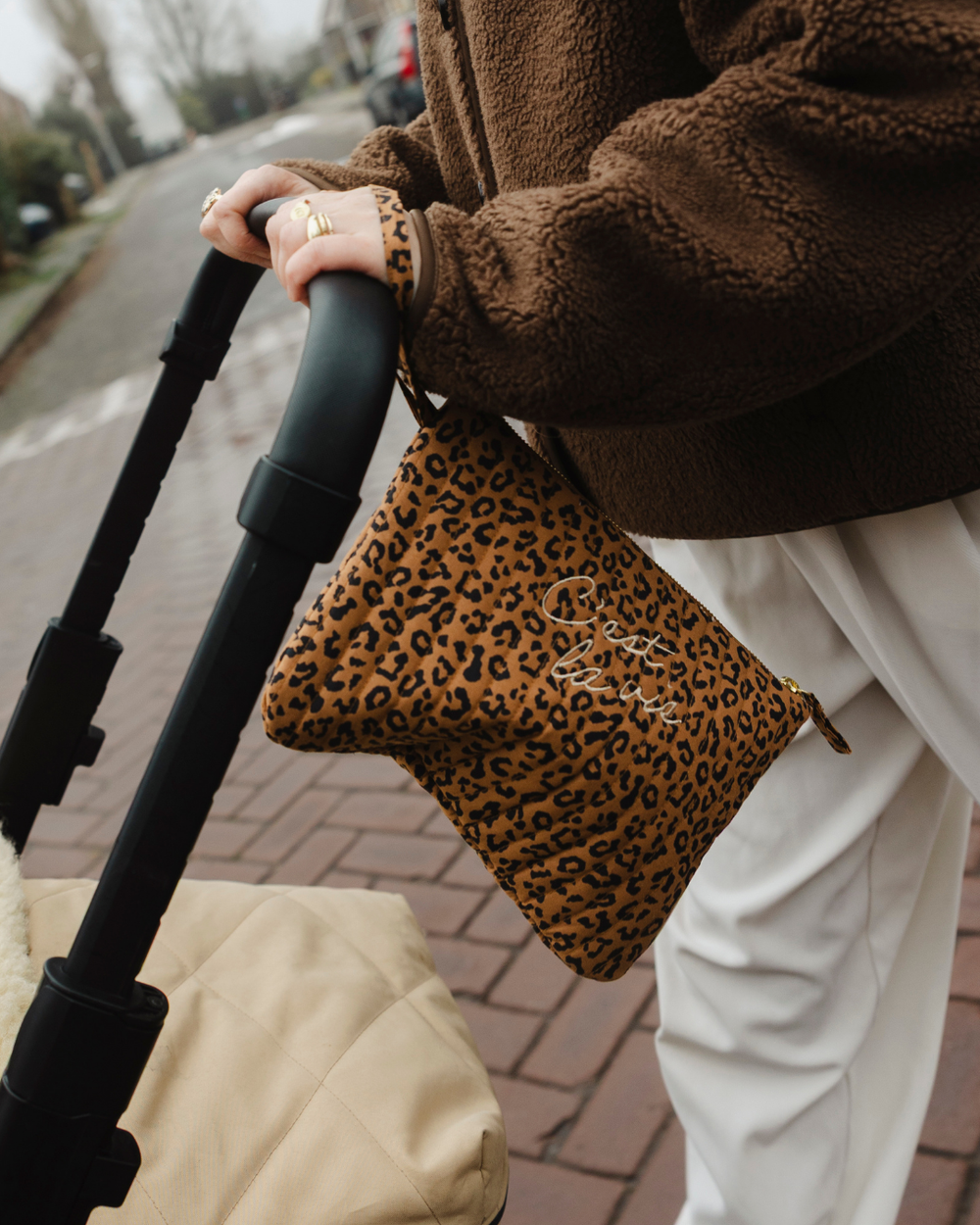 THE FLAT POUCH    |  LEOPARD