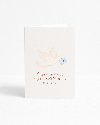 POST CARD | CONGRATULATIONS, A GRANDCHILD ON THE WAY